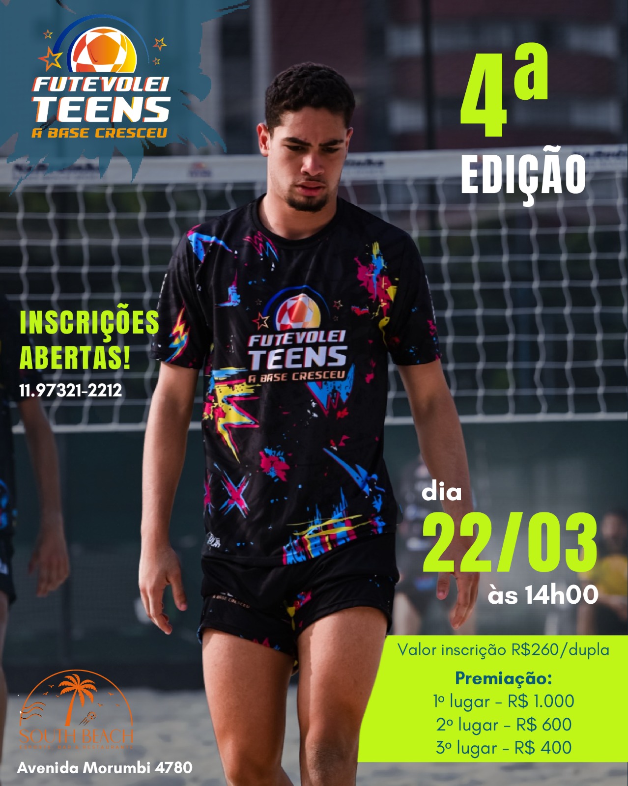 Futevolei Teens - 4ª edição